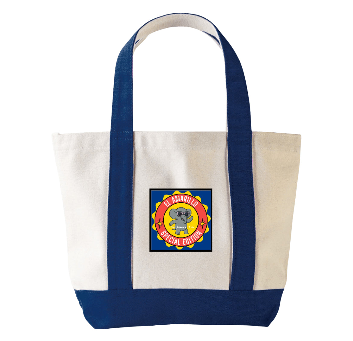 Retro logo tote bag